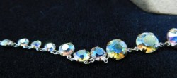 CLEAR AURORA NECKLACE D